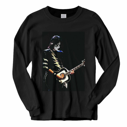 This classic fit Ace Frehley Kiss Band Long Sleeve Shirt is casually elegant and very comfortable. With fine quality print to make one stand out, it's a perfect fit for every occasion.