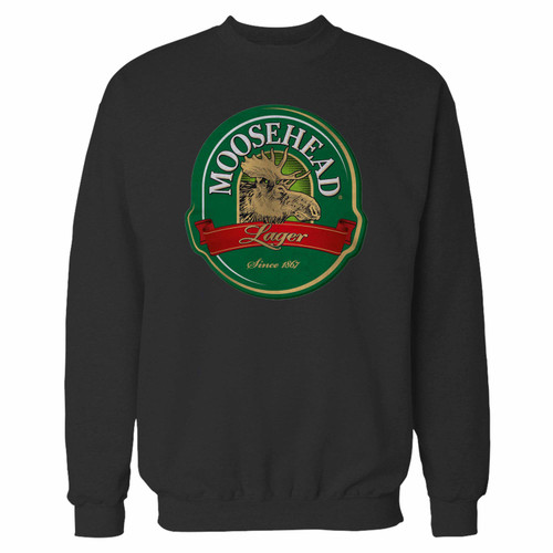 Your moosehead beer crewneck sweatshirt just got an update. This super comfortable and lighter weight crewneck will become your favorite go-to sweatshirt. The cozy spandex cuffs and waistband make this pill-resistant sweatshirt a fan favorite.And your group will look and feel their best in this premium ringspun cotton crew.