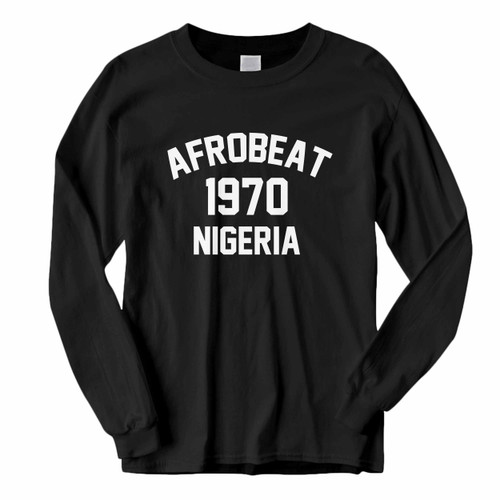 This classic fit Afrobeat 1970 Long Sleeve Shirt is casually elegant and very comfortable. With fine quality print to make one stand out, it's a perfect fit for every occasion.