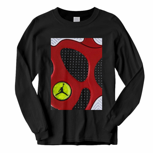 This classic fit Air Jordan Xiii Long Sleeve Shirt is casually elegant and very comfortable. With fine quality print to make one stand out, it's a perfect fit for every occasion.