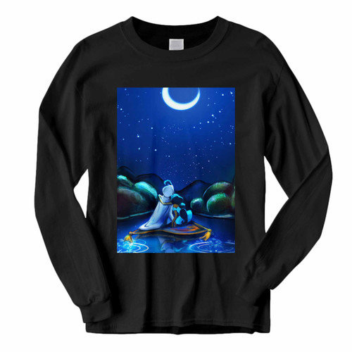 This classic fit Aladdin And Jasmine Long Sleeve Shirt is casually elegant and very comfortable. With fine quality print to make one stand out, it's a perfect fit for every occasion.