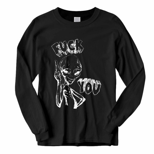 This classic fit Alien Drawing Fuck You Long Sleeve Shirt is casually elegant and very comfortable. With fine quality print to make one stand out, it's a perfect fit for every occasion. This classic fit Alien Drawing Fuck You Long Sleeve Shirt is casually elegant and very comfortable. With fine quality print to make one stand out, it's a perfect fit for every occasion.
