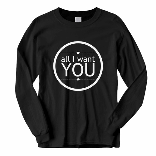 This classic fit All I Want Is You U2 Lyrics Long Sleeve Shirt is casually elegant and very comfortable. With fine quality print to make one stand out, it's a perfect fit for every occasion.
