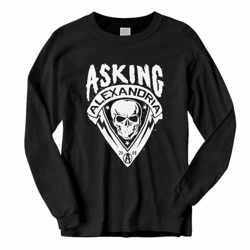This classic fit Asking Alexandria Skull Long Sleeve Shirt is casually elegant and very comfortable. With fine quality print to make one stand out, it's a perfect fit for every occasion.
