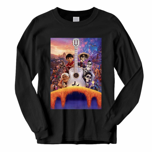 This classic fit Disney Pixar Coco All Characters Long Sleeve Shirt is casually elegant and very comfortable. With fine quality print to make one stand out, it's a perfect fit for every occasion.