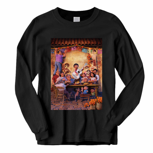 This classic fit Disney Pixar Coco Cover Long Sleeve Shirt is casually elegant and very comfortable. With fine quality print to make one stand out, it's a perfect fit for every occasion.