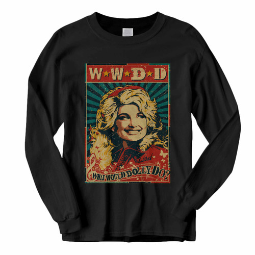 This classic fit Dolly Parton Wwdd Long Sleeve Shirt is casually elegant and very comfortable. With fine quality print to make one stand out, it's a perfect fit for every occasion.