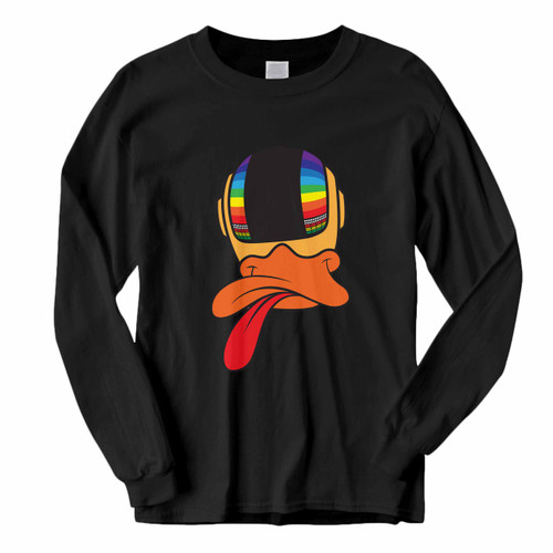 This classic fit Donald Duck Discodhelic Long Sleeve Shirt is casually elegant and very comfortable. With fine quality print to make one stand out, it's a perfect fit for every occasion.