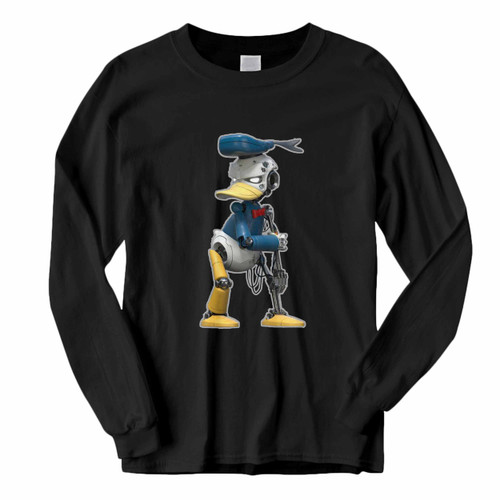 This classic fit Donald Duck Robot Long Sleeve Shirt is casually elegant and very comfortable. With fine quality print to make one stand out, it's a perfect fit for every occasion.