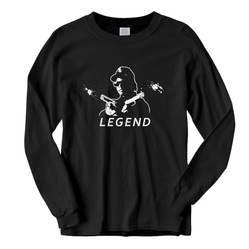 This classic fit Eazy E The Legend Pistols Long Sleeve Shirt is casually elegant and very comfortable. With fine quality print to make one stand out, it's a perfect fit for every occasion.