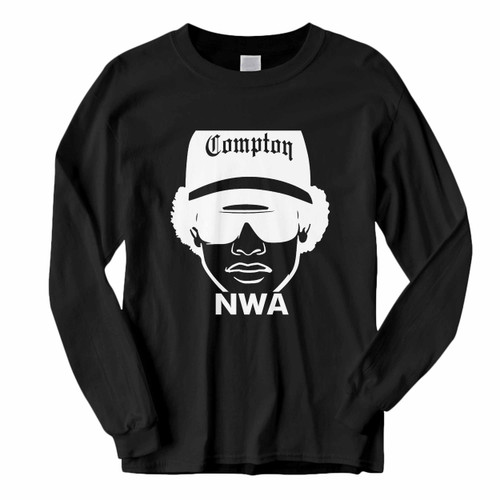 This classic fit Eazy E Vektorize Black And White Two Long Sleeve Shirt is casually elegant and very comfortable. With fine quality print to make one stand out, it's a perfect fit for every occasion.