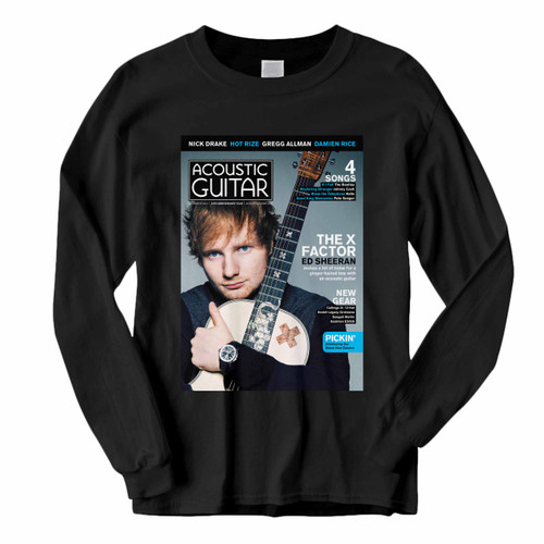 This classic fit Ed Sheeran Magazine Cover Long Sleeve Shirt is casually elegant and very comfortable. With fine quality print to make one stand out, it's a perfect fit for every occasion.