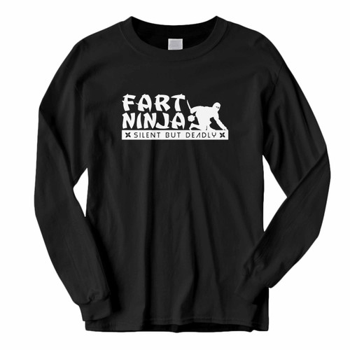 This classic fit Fart Ninja Silent But Deadly Long Sleeve Shirt is casually elegant and very comfortable. With fine quality print to make one stand out, it's a perfect fit for every occasion.
