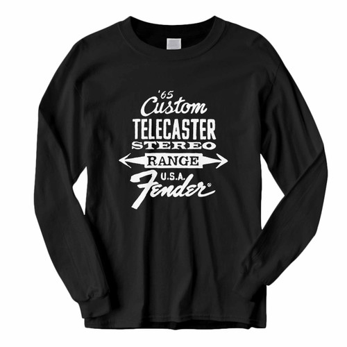 This classic fit Fender Telecaster Stereo Range Usa 1965 Long Sleeve Shirt is casually elegant and very comfortable. With fine quality print to make one stand out, it's a perfect fit for every occasion.