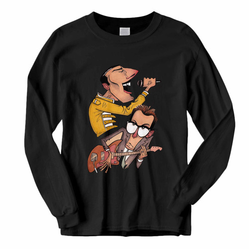 This classic fit Freddie And Elvis Presley Illustrated Long Sleeve Shirt is casually elegant and very comfortable. With fine quality print to make one stand out, it's a perfect fit for every occasion.