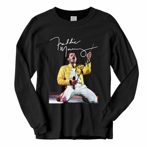 This classic fit Freddie Mercury Under Pressure Long Sleeve Shirt is casually elegant and very comfortable. With fine quality print to make one stand out, it's a perfect fit for every occasion.