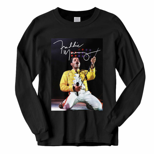 This classic fit Freddie Mercury Under Pressure Stage Long Sleeve Shirt is casually elegant and very comfortable. With fine quality print to make one stand out, it's a perfect fit for every occasion.