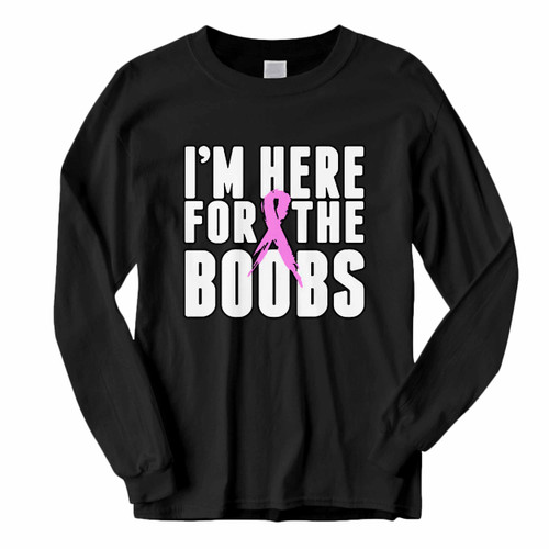 This classic fit Funny Breast Cancer Awareness Long Sleeve Shirt is casually elegant and very comfortable. With fine quality print to make one stand out, it's a perfect fit for every occasion.