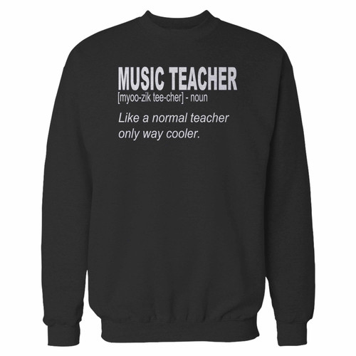 Your music teacher school teacher end of school crewneck sweatshirt just got an update. This super comfortable and lighter weight crewneck will become your favorite go-to sweatshirt. The cozy spandex cuffs and waistband make this pill-resistant sweatshirt a fan favorite.And your group will look and feel their best in this premium ringspun cotton crew.