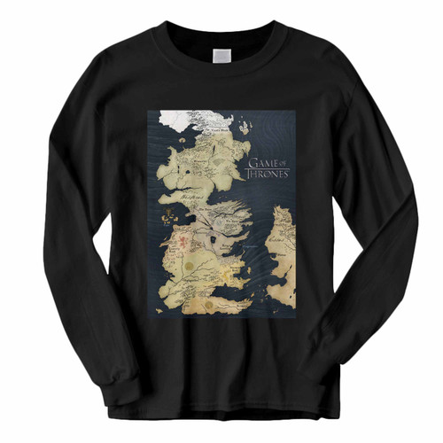 This classic fit Game Of Thrones King Landing Long Sleeve Shirt is casually elegant and very comfortable. With fine quality print to make one stand out, it's a perfect fit for every occasion.