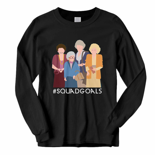 This classic fit Golden Girls Squad Goals Cartoon Long Sleeve Shirt is casually elegant and very comfortable. With fine quality print to make one stand out, it's a perfect fit for every occasion.