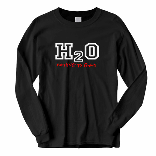 This classic fit H2o Nothing To Prove Long Sleeve Shirt is casually elegant and very comfortable. With fine quality print to make one stand out, it's a perfect fit for every occasion.