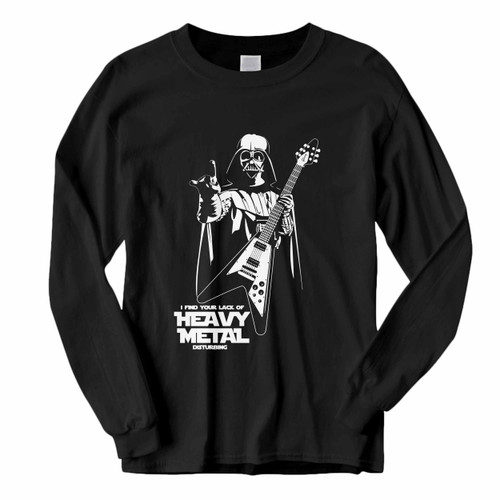 This classic fit Heavy Metals Darth Vader Disturb Long Sleeve Shirt is casually elegant and very comfortable. With fine quality print to make one stand out, it's a perfect fit for every occasion.