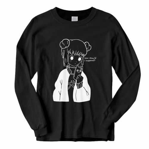This classic fit How Should I Respond Long Sleeve Shirt is casually elegant and very comfortable. With fine quality print to make one stand out, it's a perfect fit for every occasion.