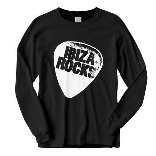 This classic fit Ibiza Rocks Logo Long Sleeve Shirt is casually elegant and very comfortable. With fine quality print to make one stand out, it's a perfect fit for every occasion.