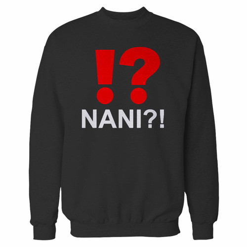 Your nani japanese anime crewneck sweatshirt just got an update. This super comfortable and lighter weight crewneck will become your favorite go-to sweatshirt. The cozy spandex cuffs and waistband make this pill-resistant sweatshirt a fan favorite.And your group will look and feel their best in this premium ringspun cotton crew.