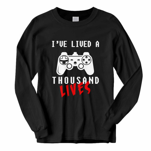 This classic fit I Have Lived A Thousand Lives Long Sleeve Shirt is casually elegant and very comfortable. With fine quality print to make one stand out, it's a perfect fit for every occasion.