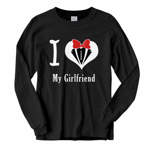 This classic fit I Love My Girlfriend Valentine Long Sleeve Shirt is casually elegant and very comfortable. With fine quality print to make one stand out, it's a perfect fit for every occasion.