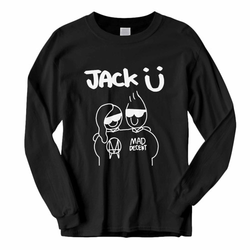 This classic fit Jack U Combine With Mad Decent And Skrillex Long Sleeve Shirt is casually elegant and very comfortable. With fine quality print to make one stand out, it's a perfect fit for every occasion.