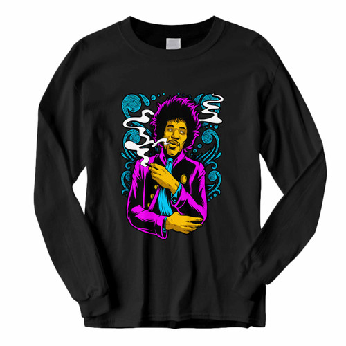 This classic fit Jimi Hendrix Smoke Long Sleeve Shirt is casually elegant and very comfortable. With fine quality print to make one stand out, it's a perfect fit for every occasion.