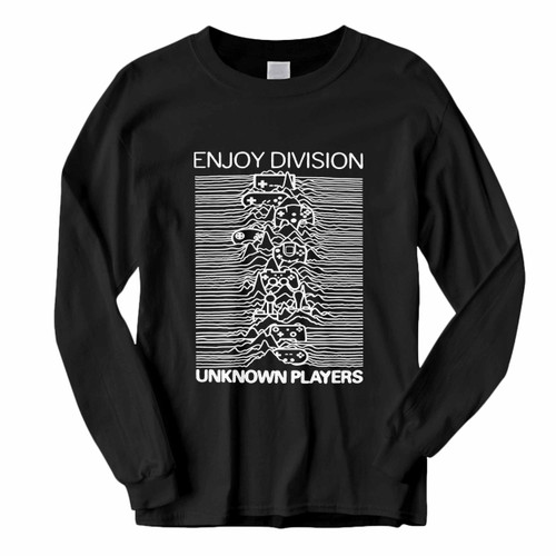 This classic fit Joy Division Enjoy Division Unknown Players Long Sleeve Shirt is casually elegant and very comfortable. With fine quality print to make one stand out, it's a perfect fit for every occasion.