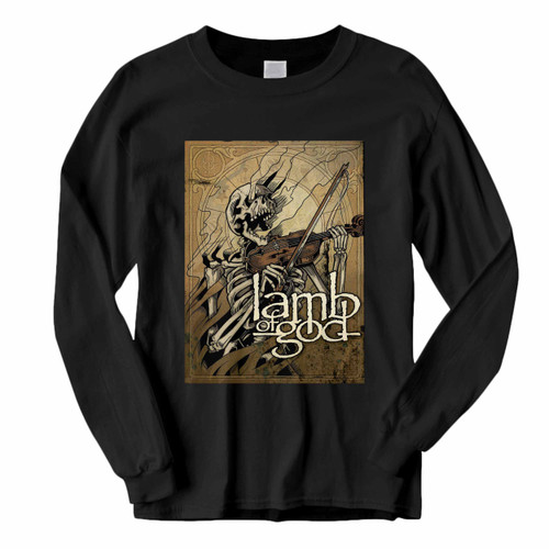 This classic fit Lamb Of God Skull Instrumentals Long Sleeve Shirt is casually elegant and very comfortable. With fine quality print to make one stand out, it's a perfect fit for every occasion.