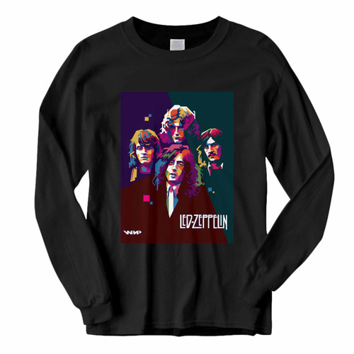 This classic fit Led Zeppelin Wpap Long Sleeve Shirt is casually elegant and very comfortable. With fine quality print to make one stand out, it's a perfect fit for every occasion.