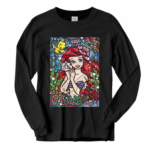 This classic fit Little Mermaid Mozaic Long Sleeve Shirt is casually elegant and very comfortable. With fine quality print to make one stand out, it's a perfect fit for every occasion.