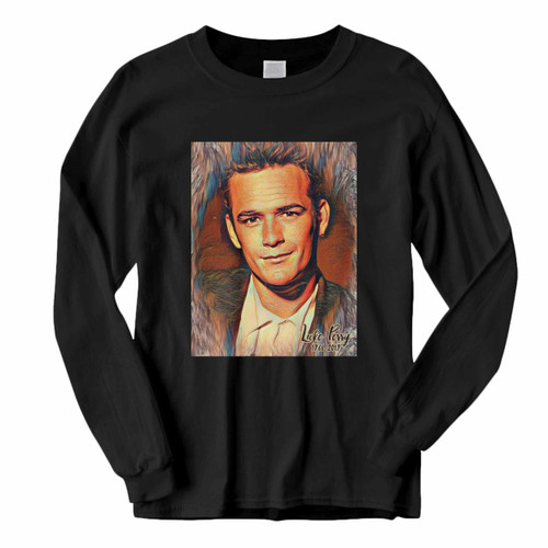 This classic fit Luke Perry RIP Inspired Long Sleeve Shirt is casually elegant and very comfortable. With fine quality print to make one stand out, it's a perfect fit for every occasion.