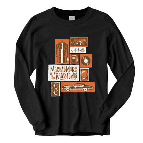 This classic fit Macklemore And Ryan Lewis Ilustrations Fan Art Brown Theme Long Sleeve Shirt is casually elegant and very comfortable. With fine quality print to make one stand out, it's a perfect fit for every occasion.