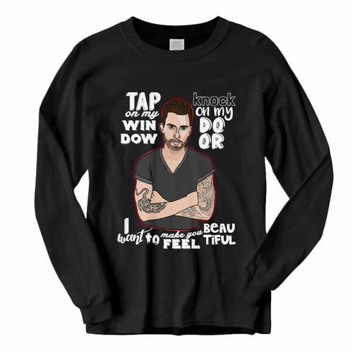 This classic fit Maroon 5 Adam Levine Vector Quote Long Sleeve Shirt is casually elegant and very comfortable. With fine quality print to make one stand out, it's a perfect fit for every occasion.