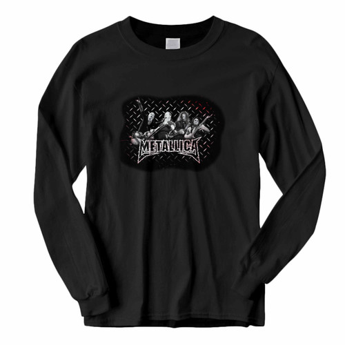 This classic fit Metallica Wallpaper Long Sleeve Shirt is casually elegant and very comfortable. With fine quality print to make one stand out, it's a perfect fit for every occasion.