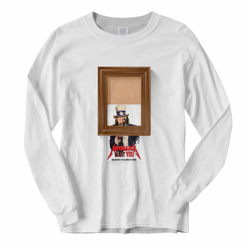 This classic fit Metallica Want You Shredder Banksy Shredder Long Sleeve Shirt is casually elegant and very comfortable. With fine quality print to make one stand out, it's a perfect fit for every occasion.