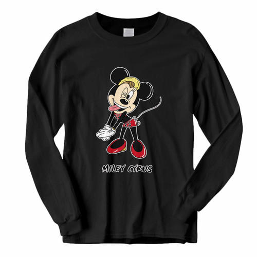 This classic fit Miley Cyrus As Winnie Disney Long Sleeve Shirt is casually elegant and very comfortable. With fine quality print to make one stand out, it's a perfect fit for every occasion.