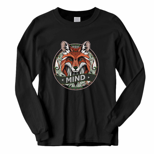 This classic fit Mind Long Sleeve Shirt is casually elegant and very comfortable. With fine quality print to make one stand out, it's a perfect fit for every occasion.