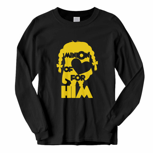 This classic fit Minions Of For Him Long Sleeve Shirt is casually elegant and very comfortable. With fine quality print to make one stand out, it's a perfect fit for every occasion.