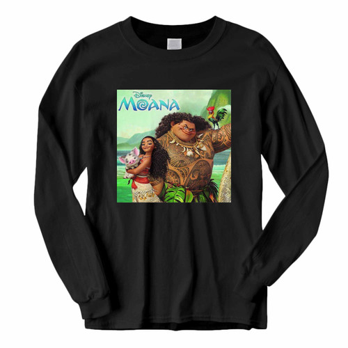 This classic fit Moana Happinest Cover Long Sleeve Shirt is casually elegant and very comfortable. With fine quality print to make one stand out, it's a perfect fit for every occasion.