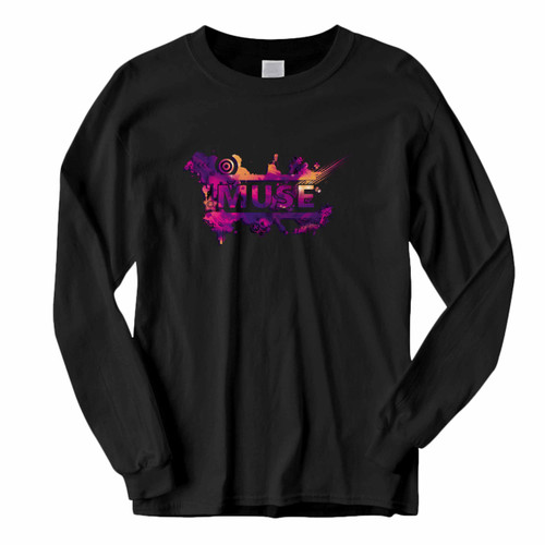 This classic fit Muse Logo Fan Art Colorize Long Sleeve Shirt is casually elegant and very comfortable. With fine quality print to make one stand out, it's a perfect fit for every occasion.