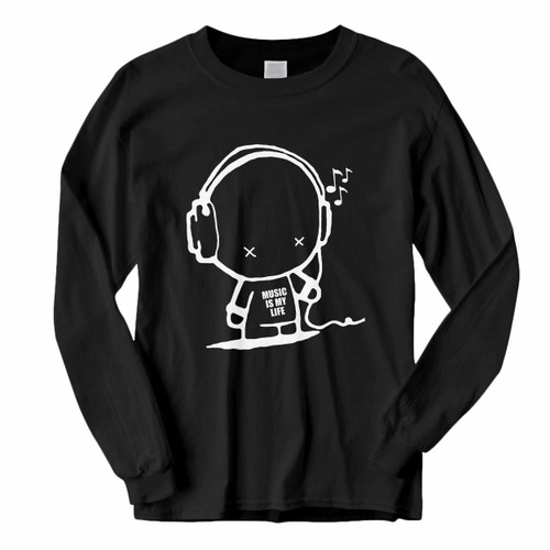 This classic fit Music Man Long Sleeve Shirt is casually elegant and very comfortable. With fine quality print to make one stand out, it's a perfect fit for every occasion.