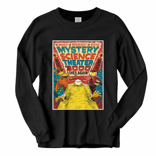 This classic fit Mystery Science Theater 3000 Summer High Resolution Long Sleeve Shirt is casually elegant and very comfortable. With fine quality print to make one stand out, it's a perfect fit for every occasion.